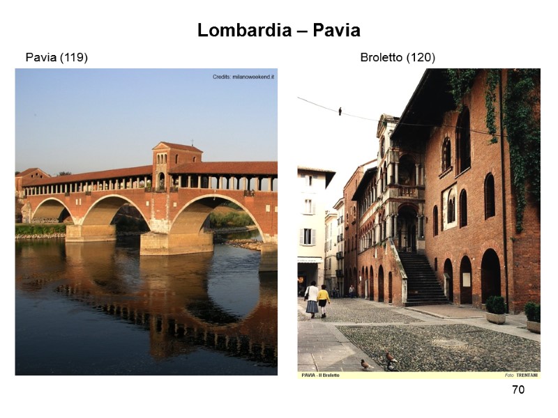 70 Lombardia – Pavia  Pavia (119)      Broletto (120)